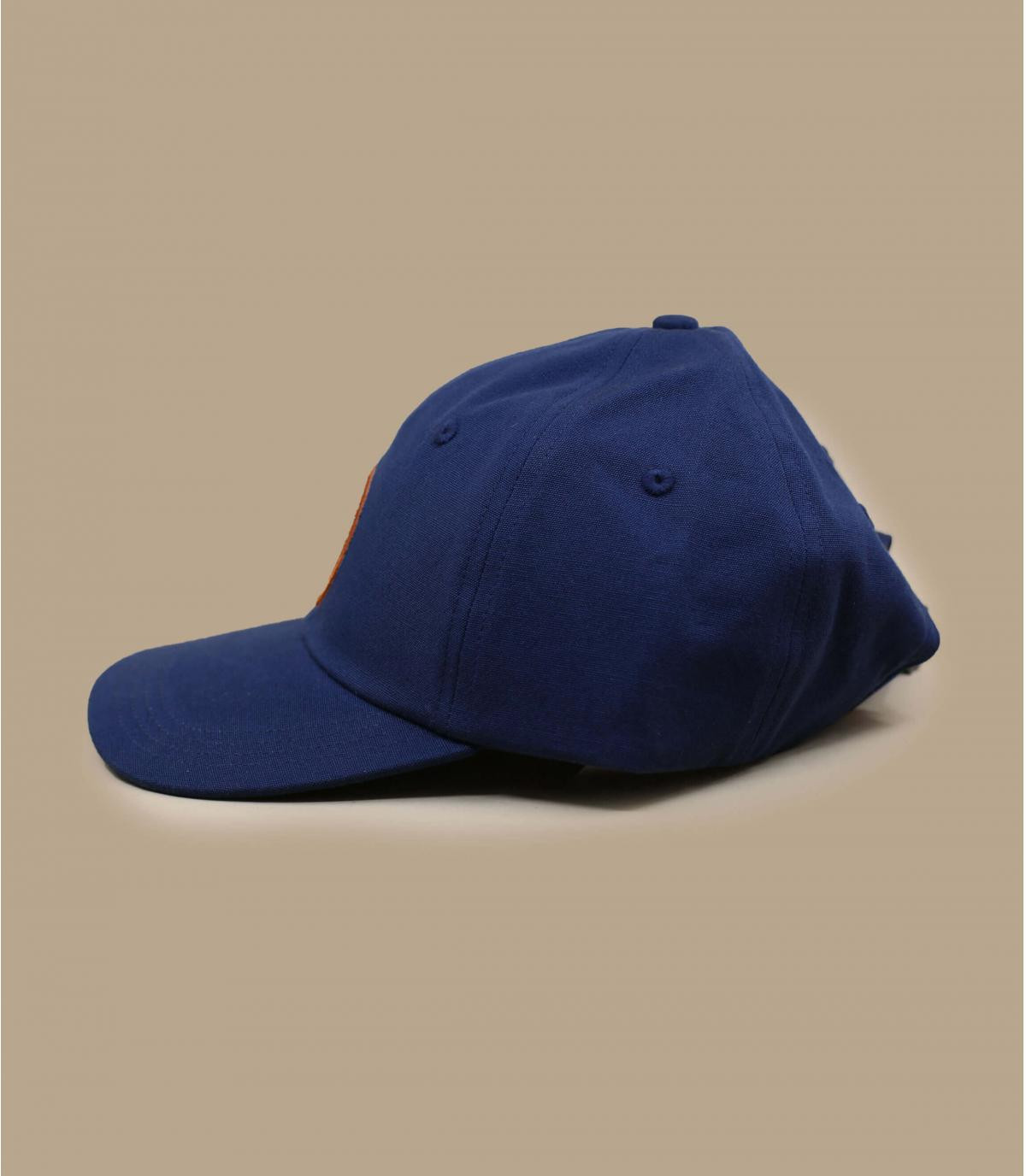 blue Patagonia cap wave